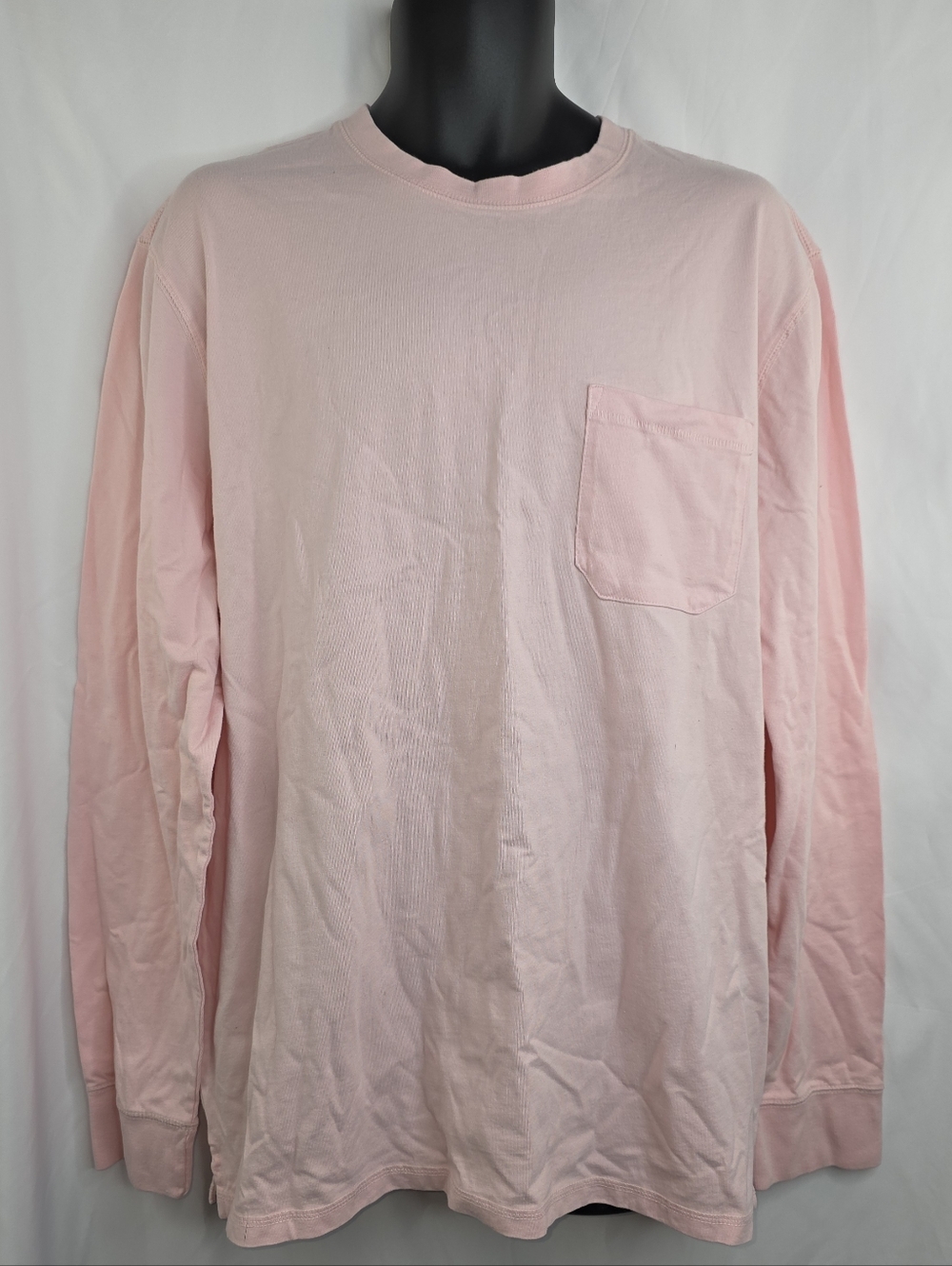 Goodfellow & Co. Men's Long Sleeve Pocket Shirt Pink Size XL NWT CR-3659